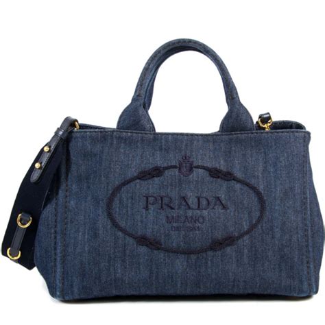 prada denim bag|prada beach tote bag.